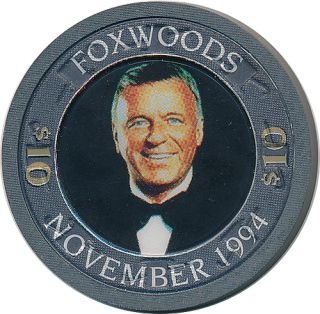 10 Foxwoods Casino Chip Ledyard Connecticut Paulson Frank Sinatra