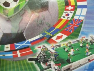 LEGO Olympics Soccer Stadium Set #3409 #3423 Lots of Minifigures w