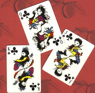 Jeu de Cartes Leonor Fini Playing Cards Paris 1992