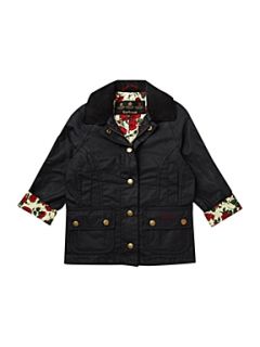Barbour Waxed liberty beadnell jacket Navy   House of Fraser
