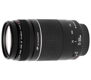 Canon EF 75 300mm F 4 5 6 III USM EOS Zoom Lens for EOS 60D 7D Rebel