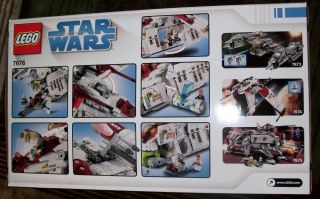 Star Wars Lego 7676 Republic Attack Gunship SEALED MISB