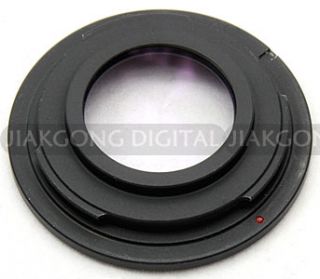 M42 Lens to Nikon Mount Adapter w Infinity Focus Glass