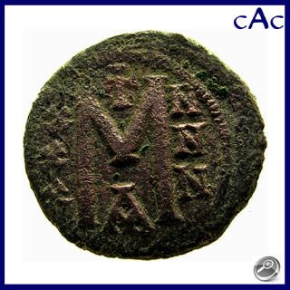 CAC Leo V Constantine AE24 Follis Large M Syracuse 813 820 Ad