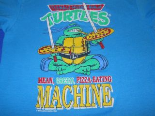 Vintage Teenage Mutant Ninja Turtles Leo 90s T Shirt Tod 7
