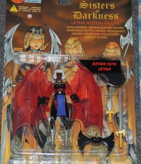 Sisters of Darkness Letha Action Figure Cosmic Angela Spawn McFarlane