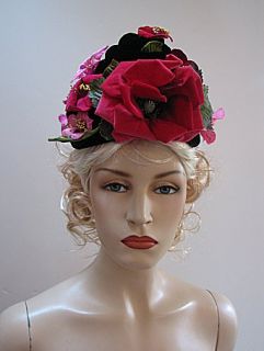 Vintage Rosamonde Faulous Hat Chapeau Must C