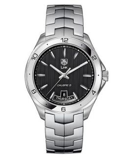 TAG Heuer Watch, Mens Automatic Stainless Steel Bracelet 42mm WAT2010