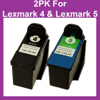 Combo Pack Ink Cartridge for Lexmark 4 5 X2690 X4690 Z2390 Z2490