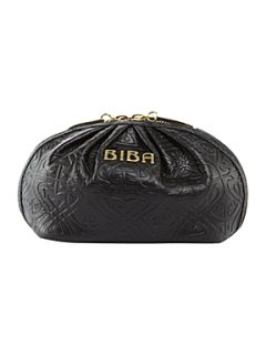 Biba Embossed cosmetic bag   