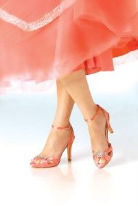 Dyeable Touch UPS Leticia Bridal Prom Shoes