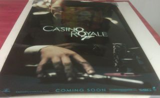 Casino Royale Movie Poster 2 Sided Original Advance B 27x40