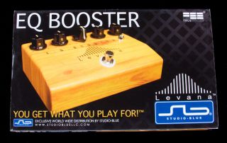 LEVANA EQ BOOSTER   TRUE BYPASS   PREAMP   CLEAN BOOST   OVERDRIVE