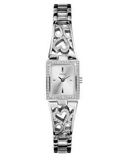 GUESS Watch, Womens Heart Bracelet 17mm U85041L1   All Watches