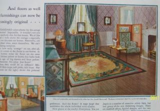 1927 ARMSTRONG CORK COMPANY LINOLEUM FLOORING FOR HOUSE AD   Lancaster