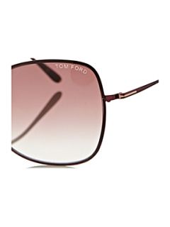 Tom Ford Sunglasses Ladies FT0250 Collette Burgundy Sunglasses   