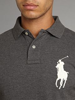 Polo Ralph Lauren Slim fitted 7 inch pony player polo shirt Purple   