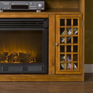 Wildon Home Lipan 50 TV Stand with Electric Fireplace