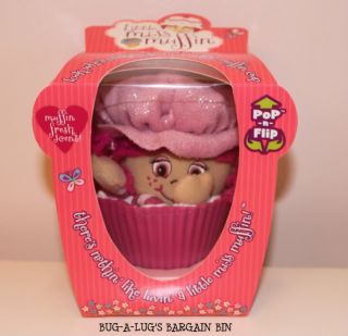 LITTLE MISS MUFFIN DOLL SCENTED PINK PLUSH NEW *A MAGICAL MUFFIN