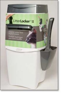 Litter Locker II Hygenic Soiled Litter Disposal System Cat Kitty Scoop