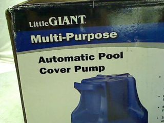 Little Giant Apcp 1700 1 3 HP Automatic Pool Cover Submersible Pump