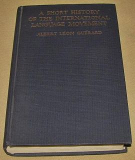 Short History of The International Language Movement by Albert Leon