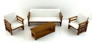 Miniature Classic Nordic Modern Suite Living Room Furniture Set 1172