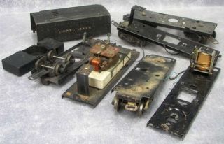 Large Lot Lionel Post War 0 Scale Train Tender and Parts Being Sold
