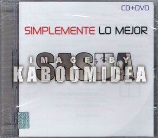 CD + DVD SASHA SOKOL Simplemente Lo Mejor NEW Mexican Edition Exitos
