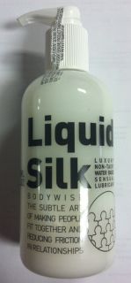 LIQUID SILK LUXURY H2O BASED SENSUAL LUBRICANT 250ml