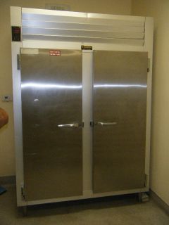 Traulsen Two Door Refrigerator with Locking Doors Digital Read