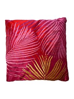 Kenneth Cole Pink leaf cushion   