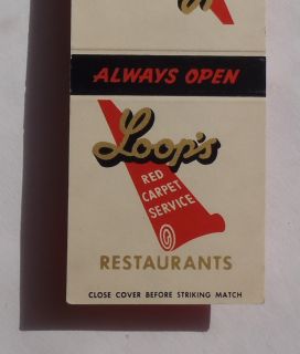 Matchbook Loops Oxnard Tarzana Montalvo Carpenteria Lompoc Ventura CA