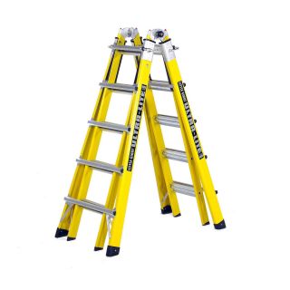Little Giant 10722LG 300 lb Max 18 Fiberglass Ladder System