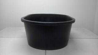 duty 50 gallon plastic oval stock tank tub for gardening aquaponics