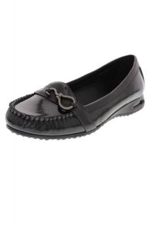 Haan New Air Tantivy Black Patent Moccasin Loafers Shoes 9 BHFO