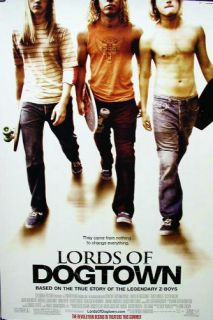 Lords of Dogtown 2005 Skateboard Big Movie Poster Mint