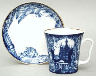 Lomonosov Porcelain Winter Day Mug