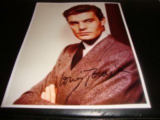 Louis Jourdan James Bond etc HANDSIGNED Colour Photo
