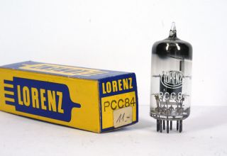 PCC84 Lorenz Tube Röhre Valvola Lampe TSF Valvula