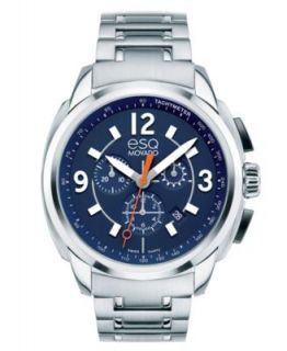 ESQ Movado Watch, Mens Swiss Excel Stainless Steel Bracelet 43mm