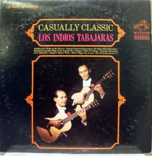 Los Indios Tabajaras Casually Classic LP Vinyl LSP 3505