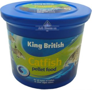 King British Catfish Pellets Fish Food Plec 600G TUBF28