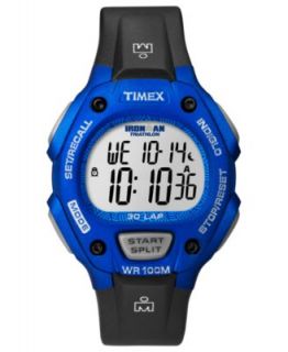 Timex Watch, Mens Digital Orange Resin Strap T5K493UM   All Watches