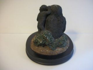 1991 Earth Home Sculpture Figurine Lowland Gorilla Endangered Species