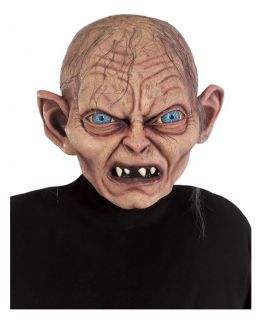 Lord of The Rings Gollum Over The Head Latex Mask Licensed 50626
