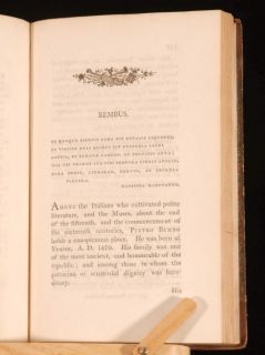 1801 Italian Poets by Greswell Scarce First