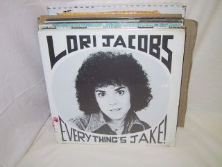 LORI JACOBS Everythings Jake LP M  orig Tugboat Annie US 1978 Dennis