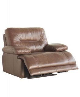 Dylan Leather Power Recliner Chair, 46W x 42D x 39H   furniture