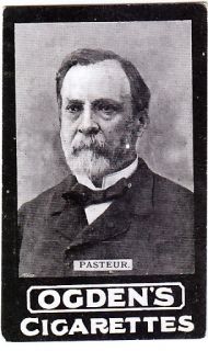 109 Year Old Tobacco Card of Louis Pasteur